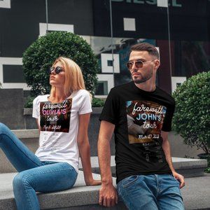 Personalized "Farewell Tour" Bride and Groom Tees | S - 4X